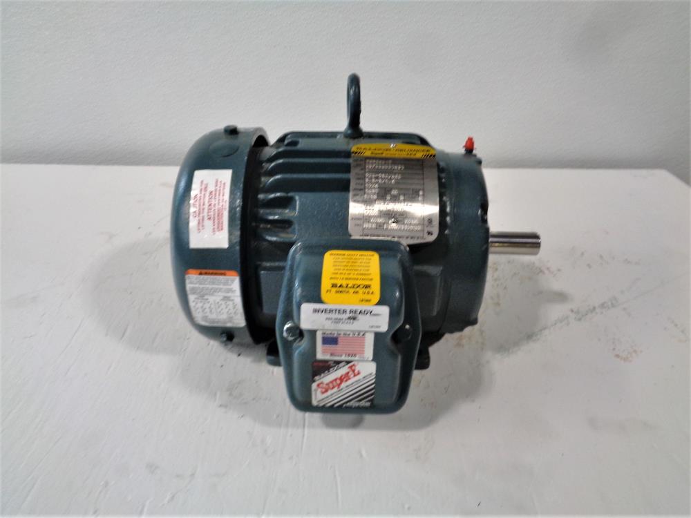 Baldor Reliance 1HP Super-E Severe Duty XEX Motor ECP3581T, 0SF008X01461